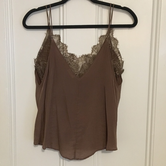 Free People Lace Layered Silk Cami - Picture 6 of 7